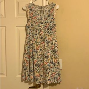Lauren Conrad Flora Sleeveless Dress
